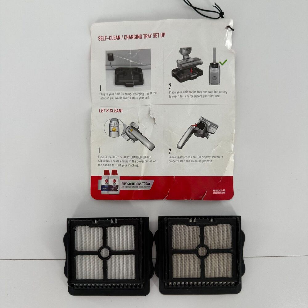 Hoover ONEPWR BH53640 Filter Set 1 New 1 Used OEM Streamline